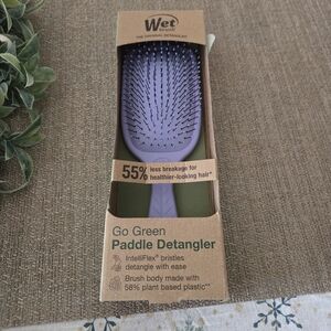 Wet Brush Go Green Paddle Detangler - Purple